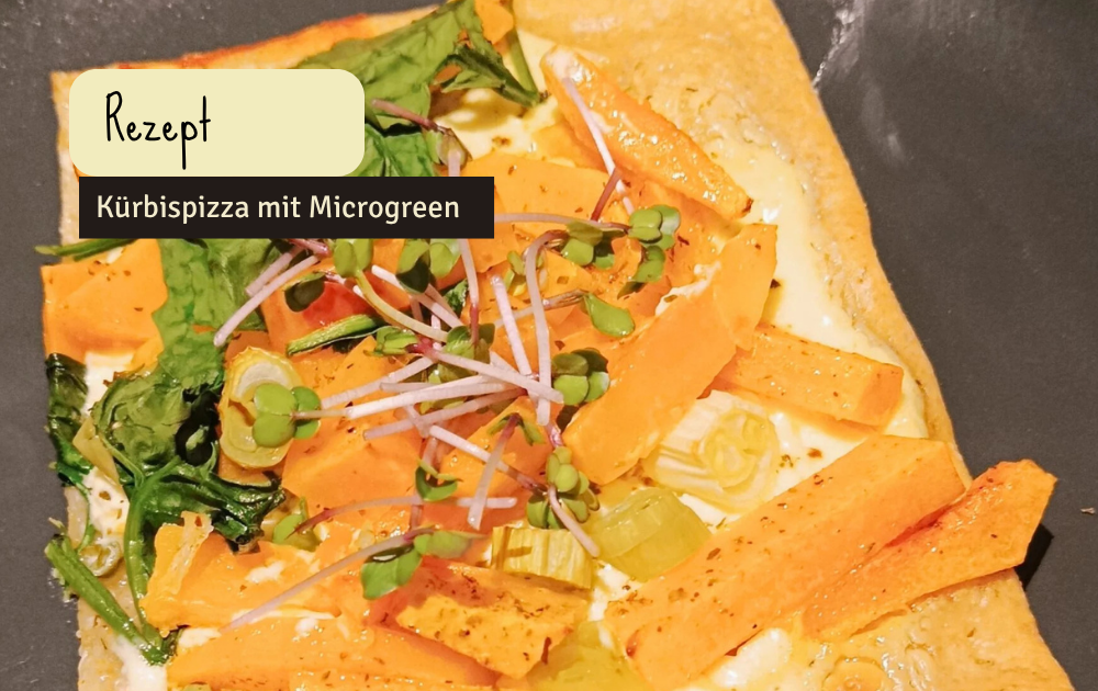 Rezept für Kürbispizza Beitragsbild
