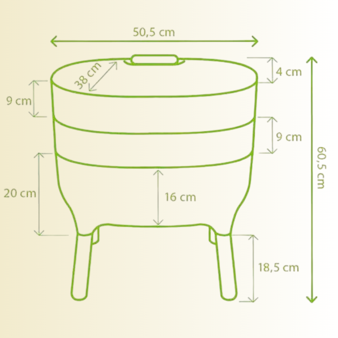 Urbalive WurmBox - Beige – Bild 3