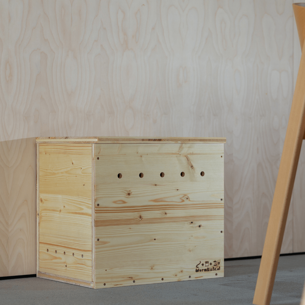 Wurmkiste - der kleine Wurmkomposter für drinnen